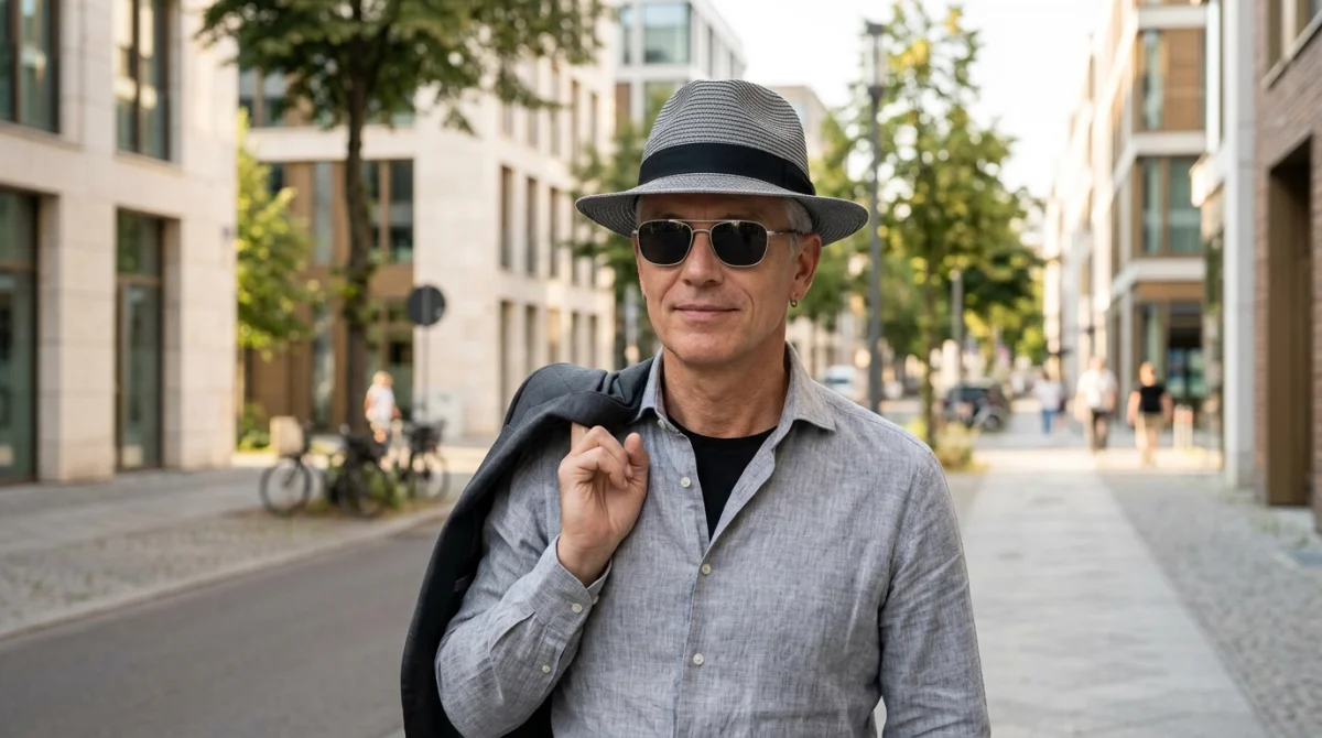 Bien choisir un chapeau trilby gris en paille papier avec bandeau noir