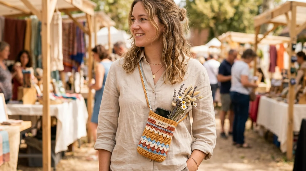 Bien choisir une pochette de téléphone en crochet Barts chez Chapo&Co