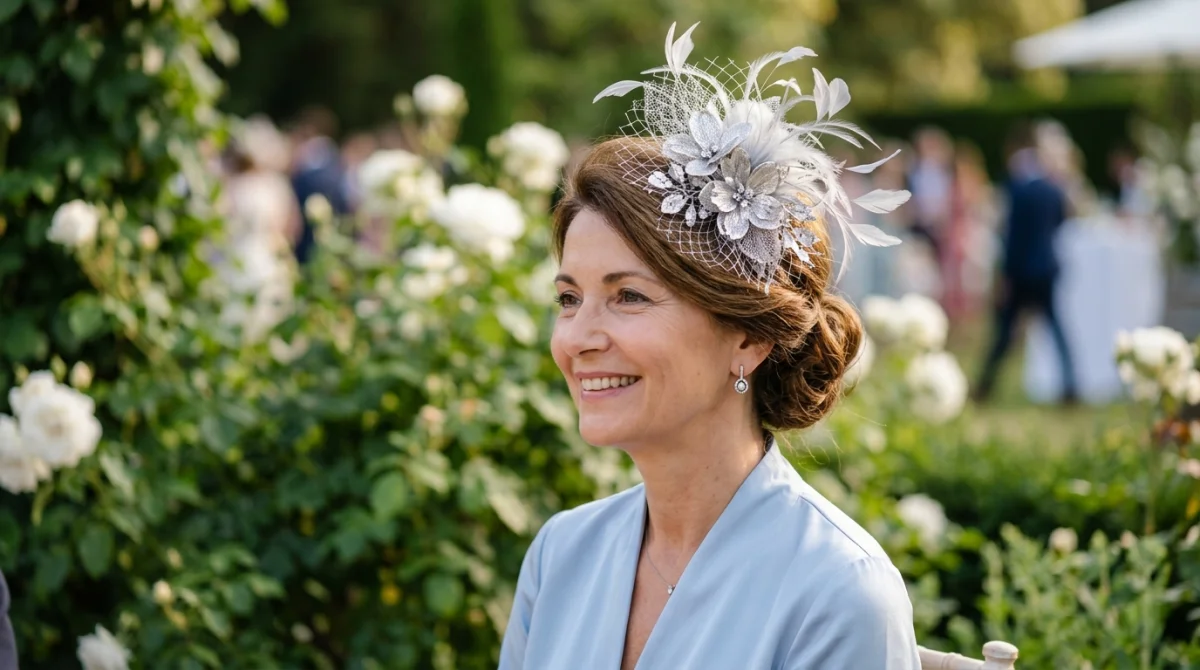 Choisir un fascinateur bibi de cérémonie argenté avec élégance