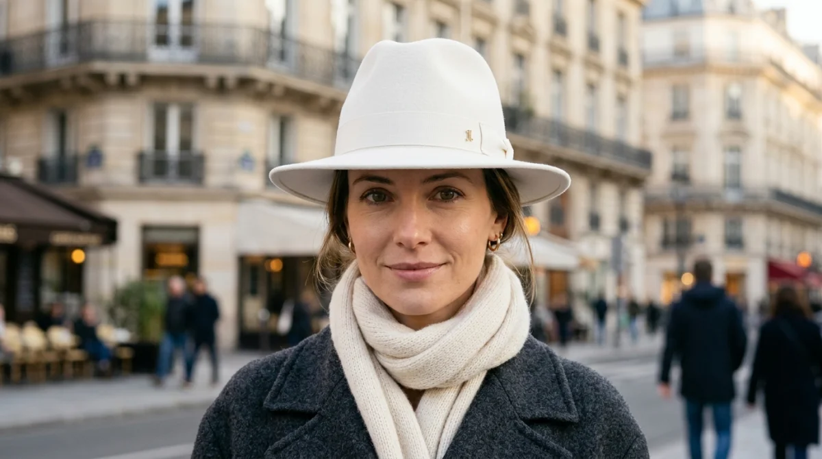 Bien choisir un chapeau femme fedora en feutre de laine blanc
