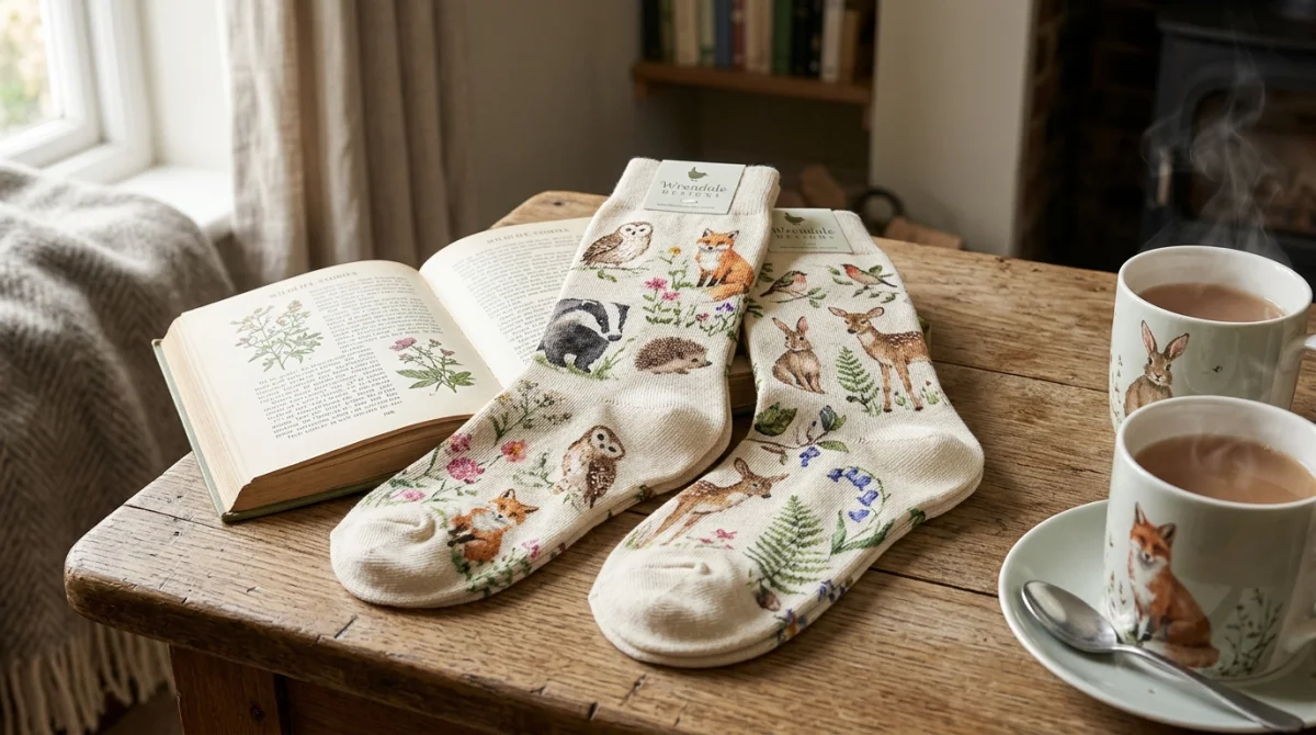 Bien choisir des chaussettes pour homme Wrendale en fibres de bambou