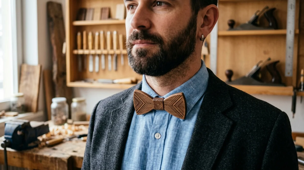 Bien choisir un nœud papillon en bois pour homme