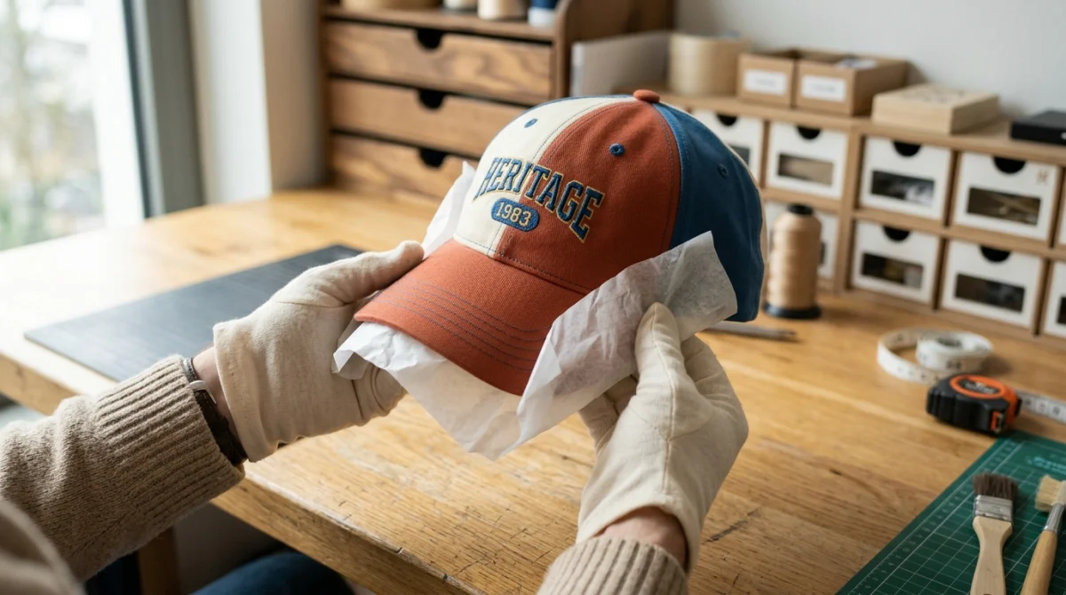 comment emballer une casquette