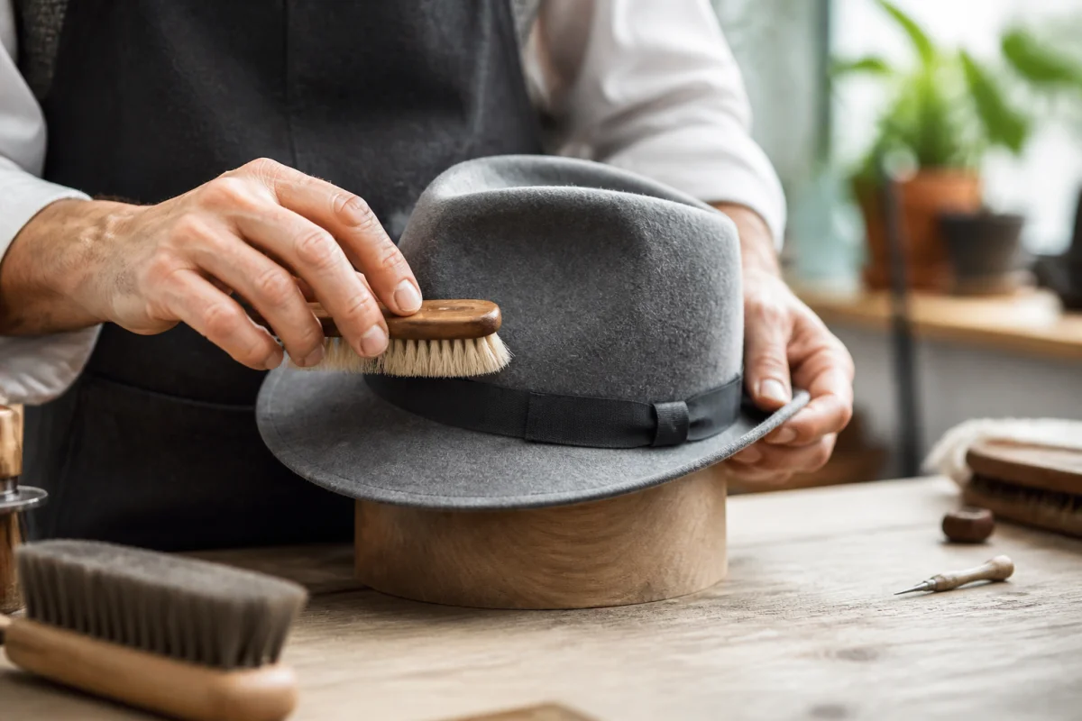 comment nettoyer un chapeau en feutre