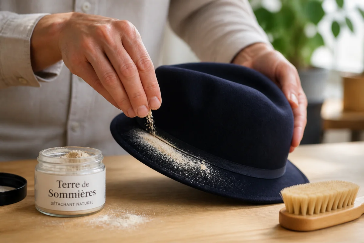 comment nettoyer un chapeau en feutre