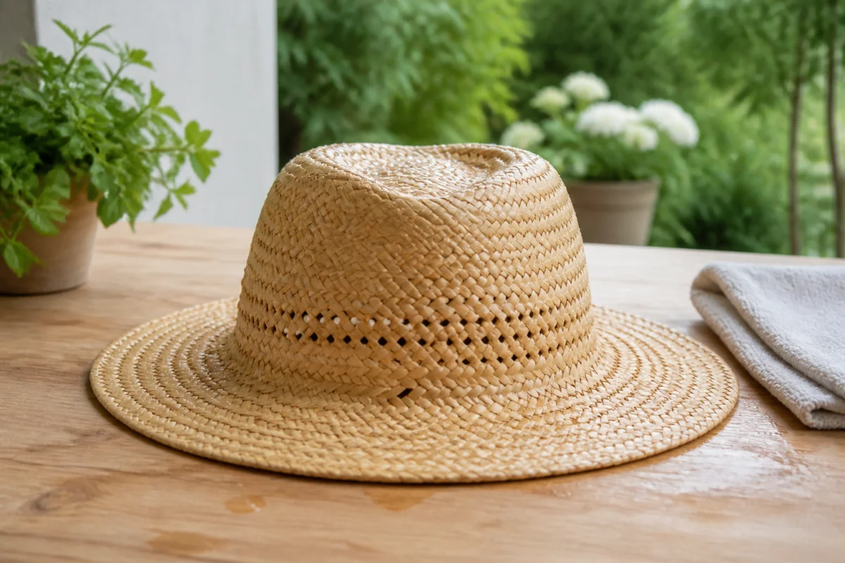 Comment nettoyer un chapeau en paille sans l’abîmer