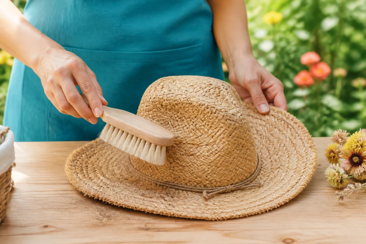 Comment nettoyer un chapeau en paille sans l’abîmer