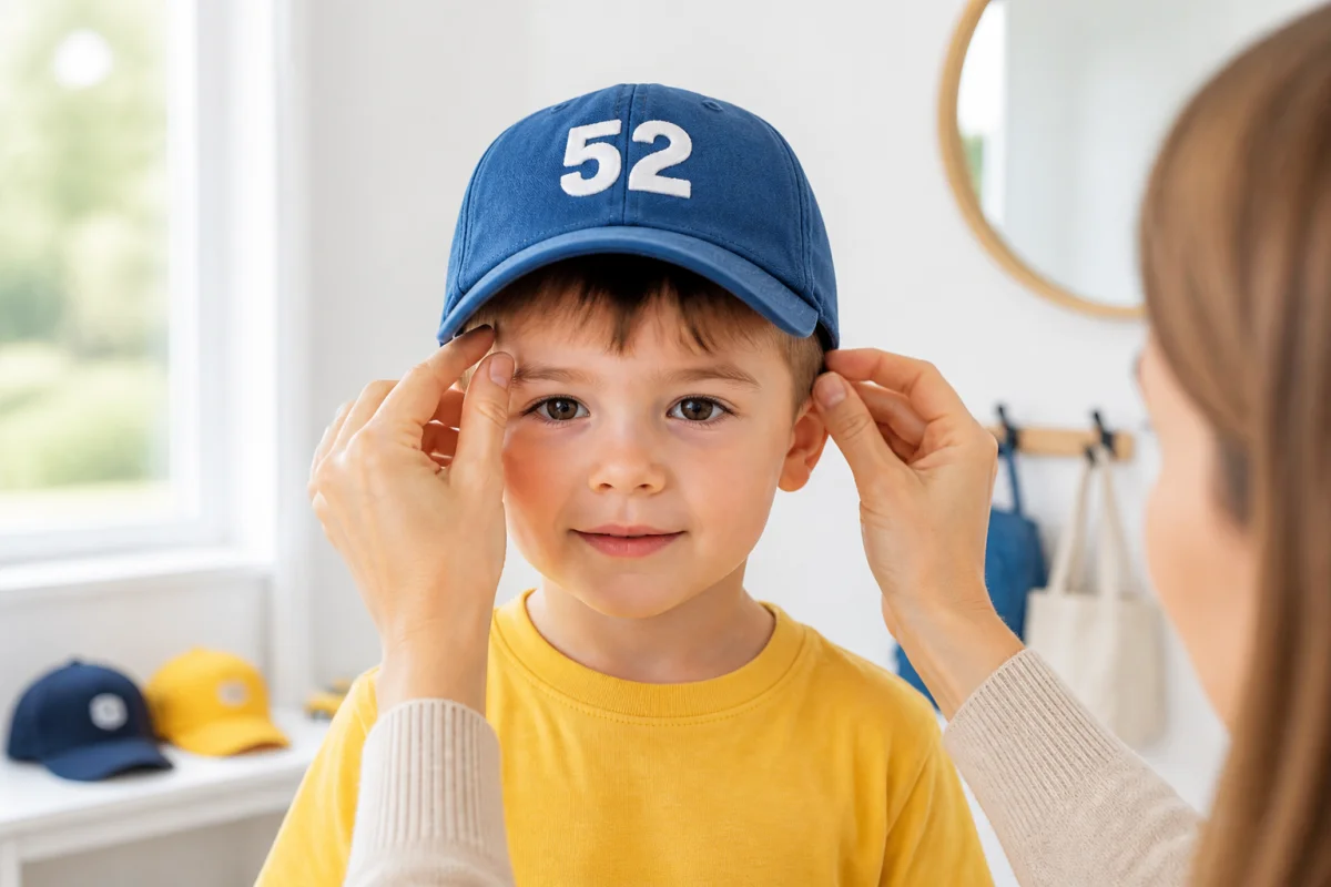 Casquette taille 52, quel âge pour un enfant